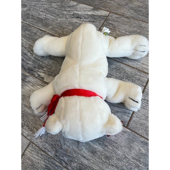 NWT Coca Cola Teddy Bear Coke Scarf Stuffed Toys Plush Stuff Animal‎ Polar  12" - Picture 4 of 11